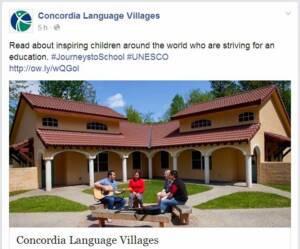 Salimos en Concordia Language Villages