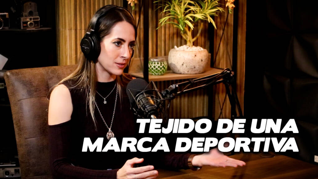 El tejido de una marca deportiva